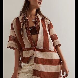 We The Free Del Mar Cabana shirt . New